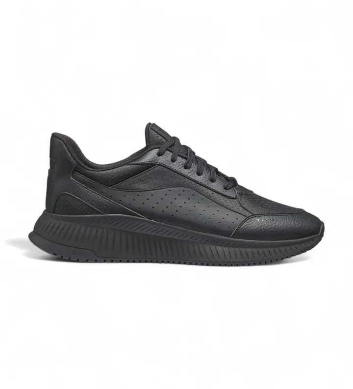 BOSS para hombre. 50557828 Zapatillas Ttnm Evo negro (43), Plano, Cordones, Casual