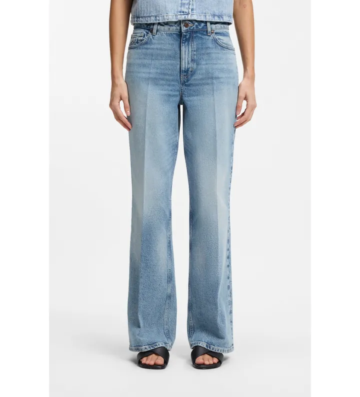 HUGO para mujer. 50560035 Jeans Flare azul (27/32), Casual, Algodón, Denim