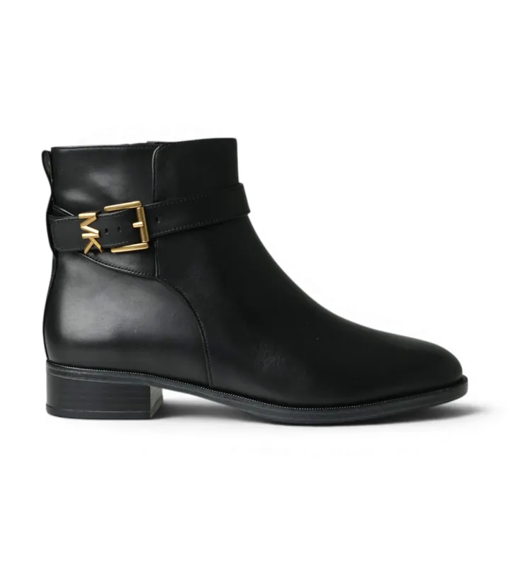 Michael Kors para mujer. 40T6RCFE5L Botines de Piel Rachel negro (36), 1 a 3cm, Cremallera, Casual, Clásico