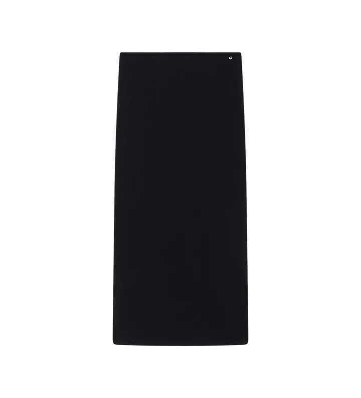 A|X Armani Exchange para mujer. XW001835AF18852UC001 Falda Midi negro (S), Casual, Clásico, Poliéster