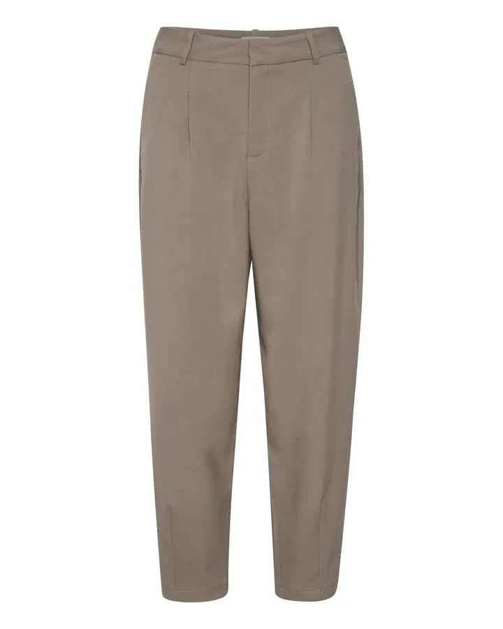 Kaffe Pantalón plisado 'KAMerle' marrón claro
