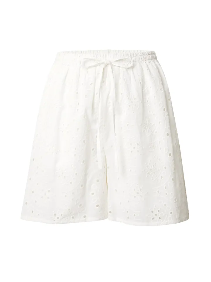 VERO MODA Pantalón 'HAY'  blanco