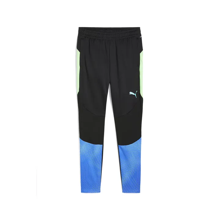 PUMA Pantalón deportivo 'IndividualFinal' azul / menta / negro