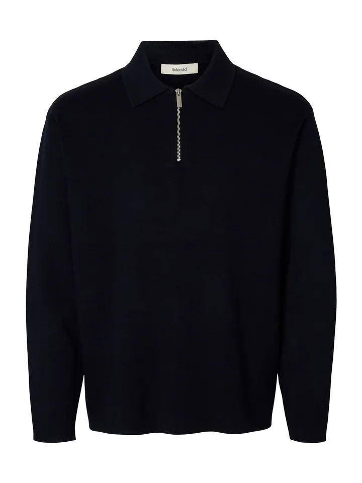 SELECTED Jersey 'SLHTeller' azul noche