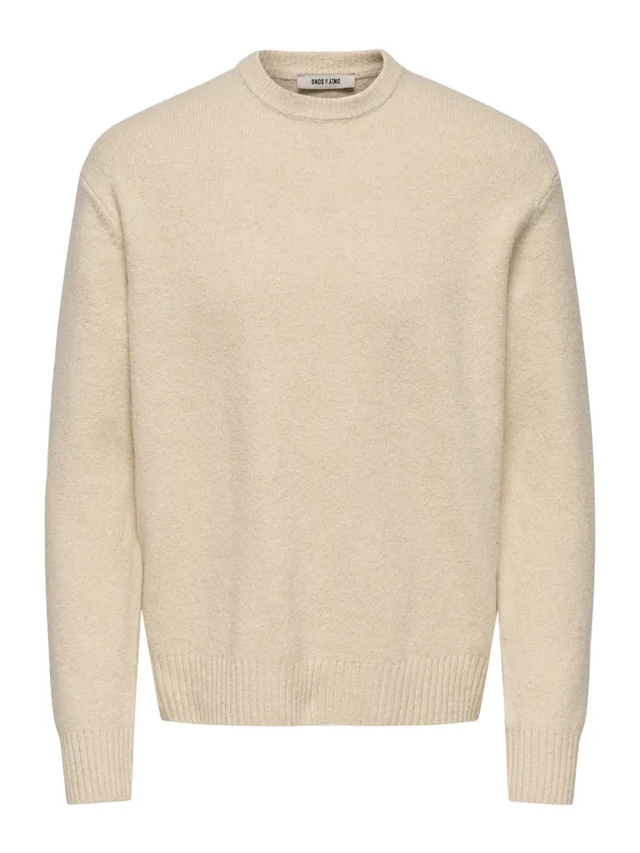 Only & Sons Jersey 'ONSJames'  beige