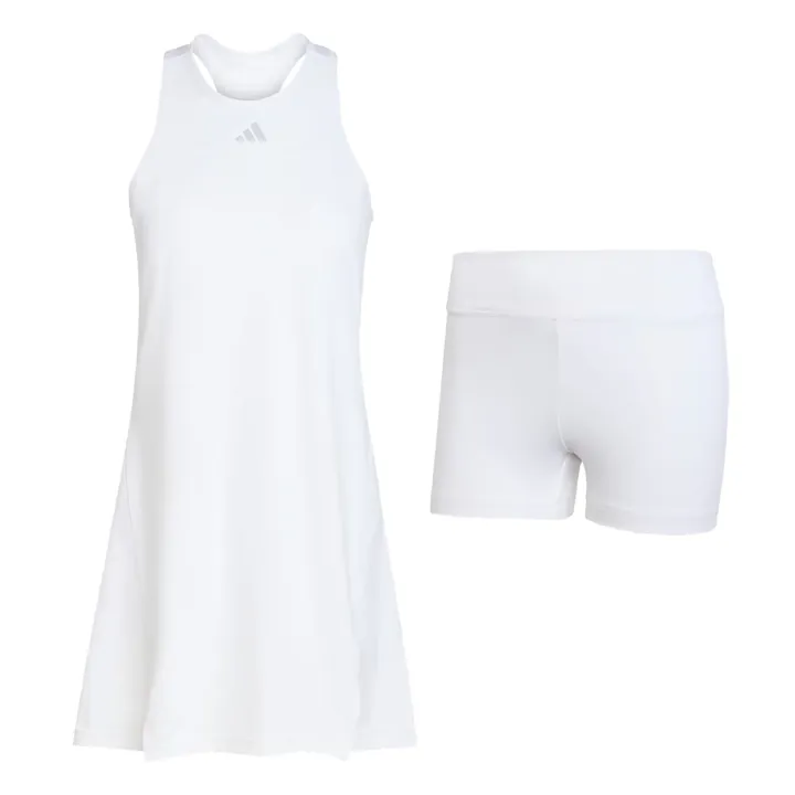 ADIDAS PERFORMANCE Vestido deportivo 'Club'  blanco