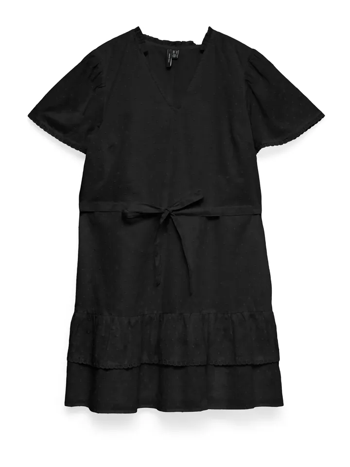 VERO MODA Vestido de verano 'VMTrine' negro