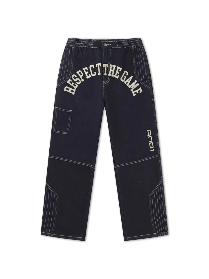 AND1 Vaquero 'Respect The Game' beige claro / azul oscuro / blanco