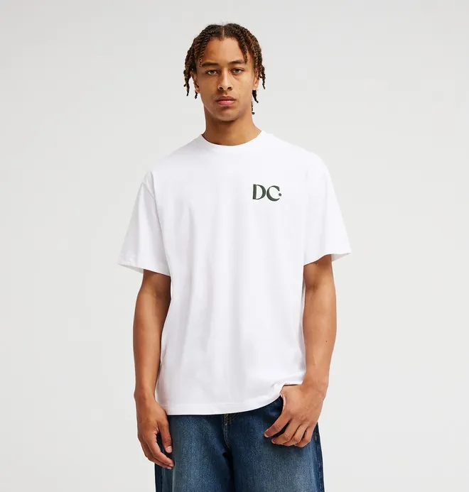Rose From Skull - Camiseta de manga corta Blanco Hombre