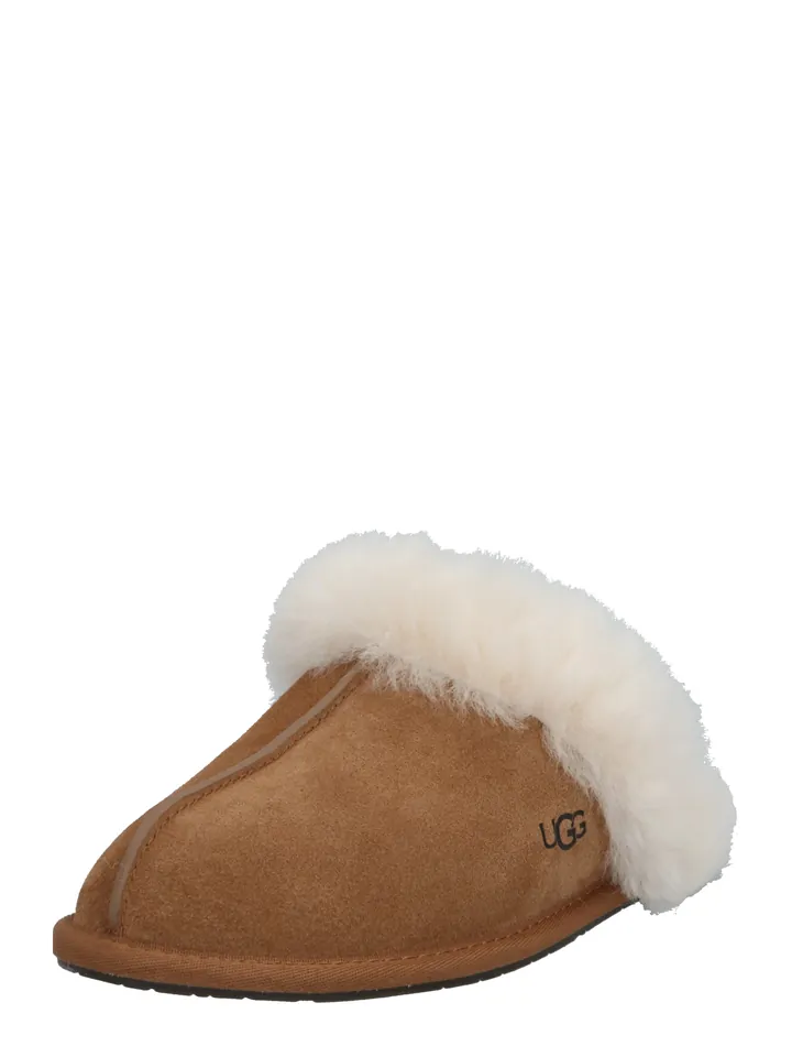 UGG Zapatillas de casa 'SCUFFETTE II'  crema / marrón claro / negro