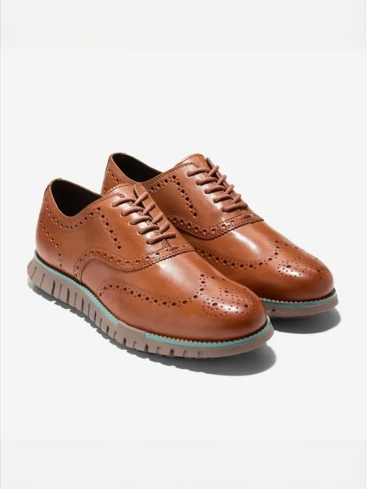 Cole Haan Zapatos con cordón 'ZG RMSTD WINGTIP OX'  marrón