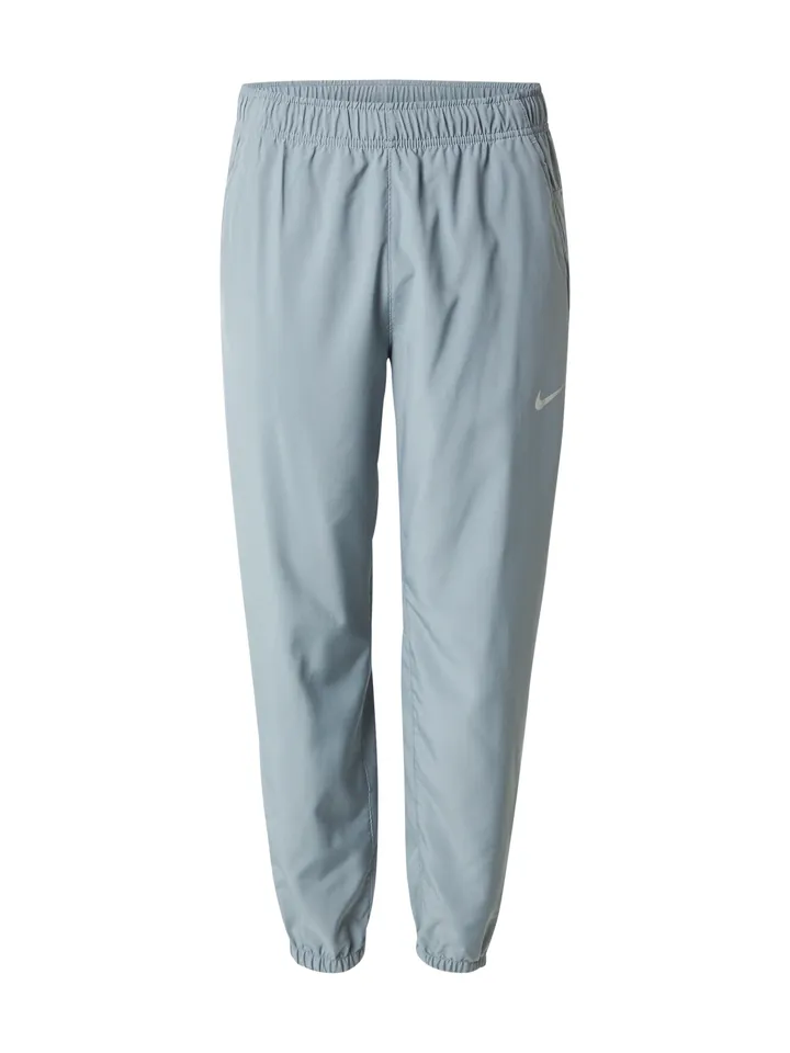 NIKE Pantalón deportivo 'FORM' gris basalto / plata