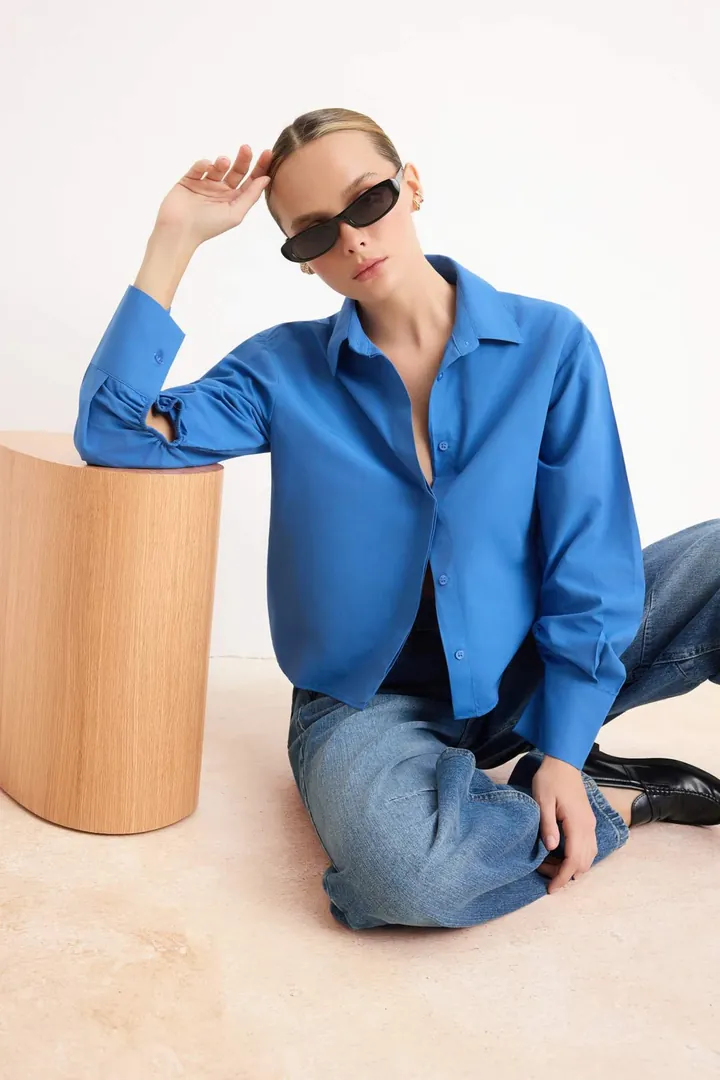 Trendyol Blusa azul