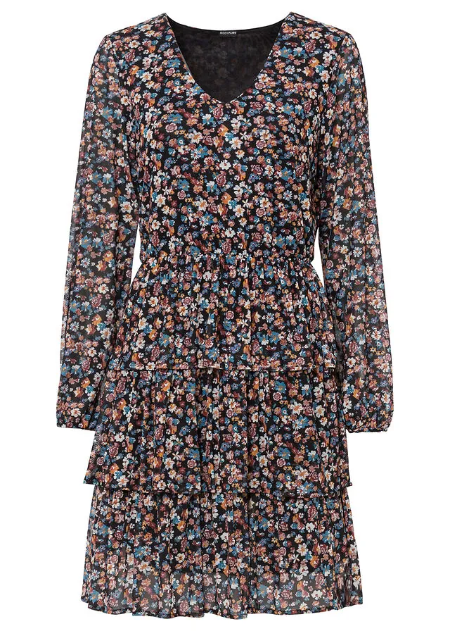 Vestido corto de malla