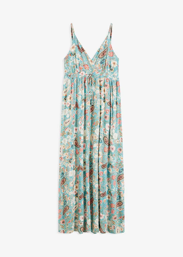 Vestido largo estampado