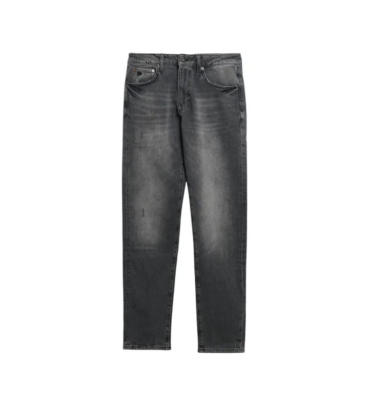 Superdry para hombre. M7010888A Jeans Vintage Slim gris (28/32), Casual, Algodón, Denim