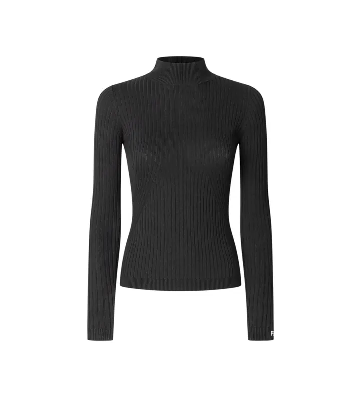 Pepe Jeans para mujer. PL7000026 Jersey Perkins Carla negro (L), Casual, Algodón