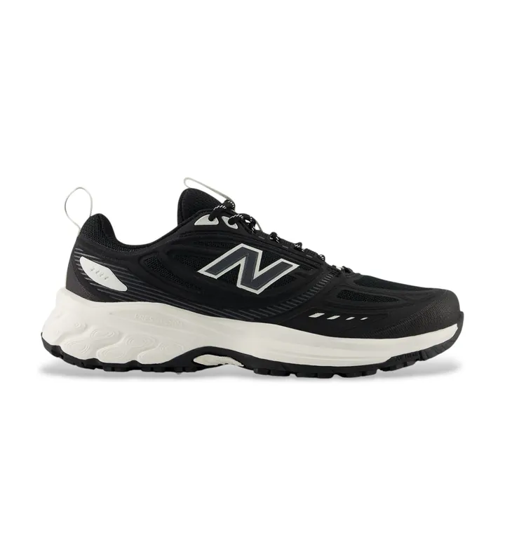 New Balance para mujer. W410V9_RU Zapatillas Fresh Foam 410v9 negro (36), Plano, Cordones, Mesh, Outdoor