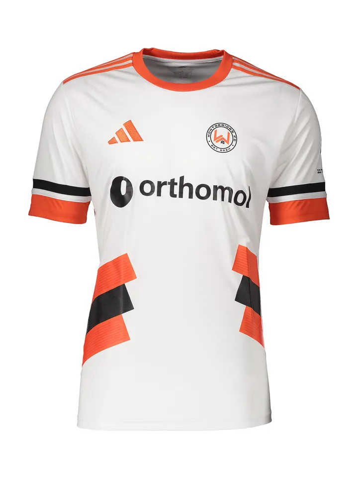 ADIDAS PERFORMANCE Camiseta de fútbol 'Wontorriors FC 2025'  naranja / rojo / negro / blanco