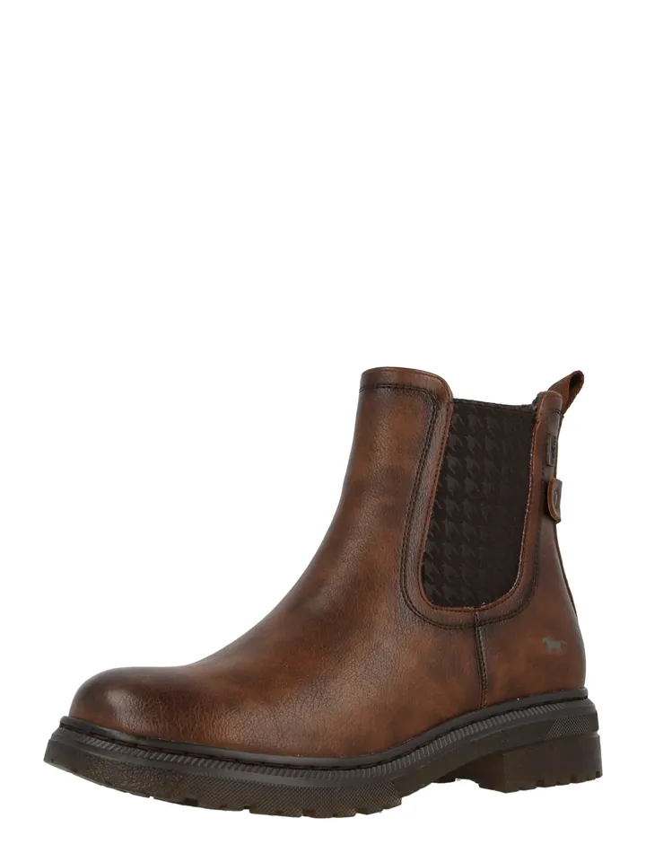 MUSTANG Botines marrón oscuro