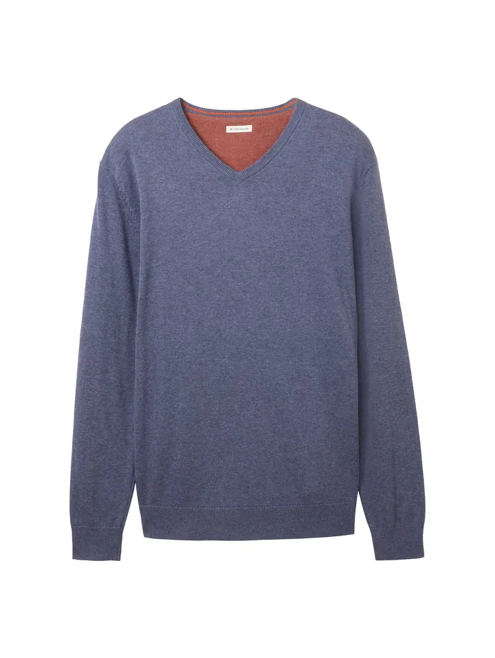 TOM TAILOR Jersey azul paloma