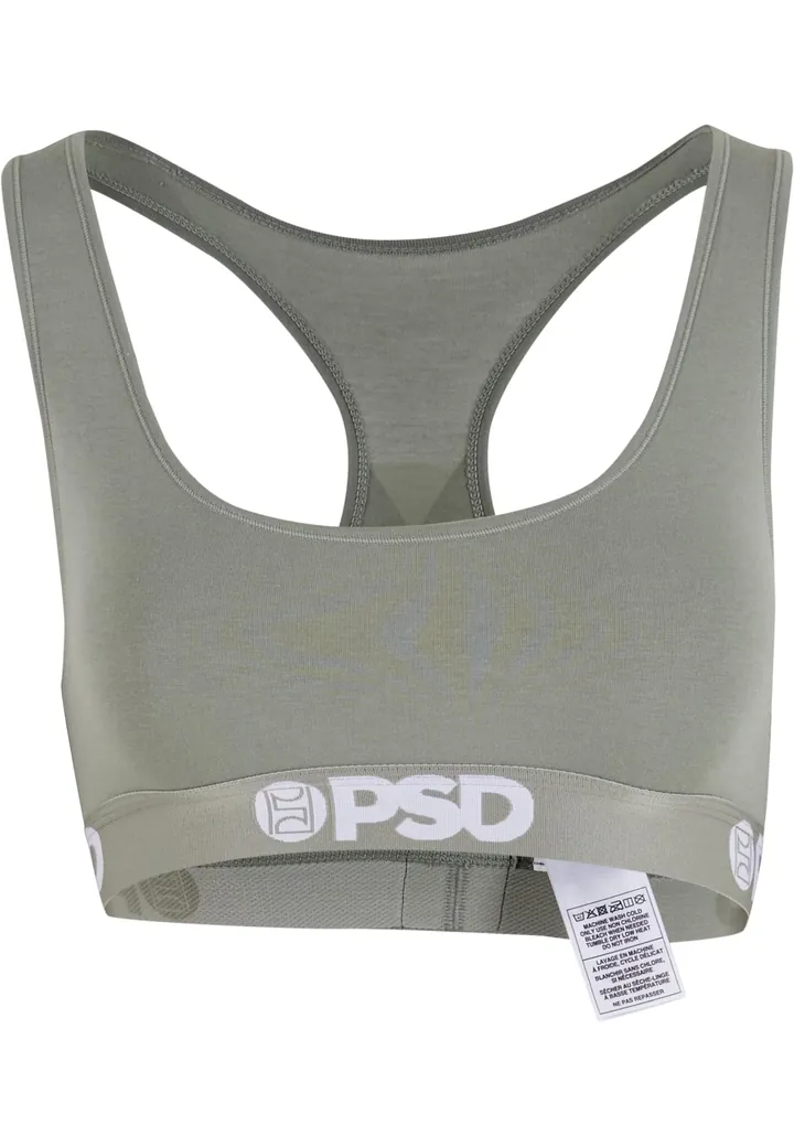 PSD Sujetador caqui / blanco