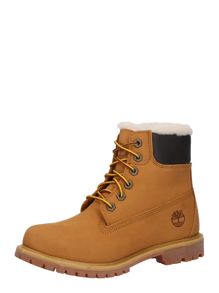 TIMBERLAND Botines con cordones  caramelo / negro