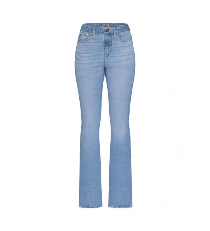 Guess para mujer. W5RA0LD5L71 Jeans Sexy Flare azul (32), Casual, Algodón