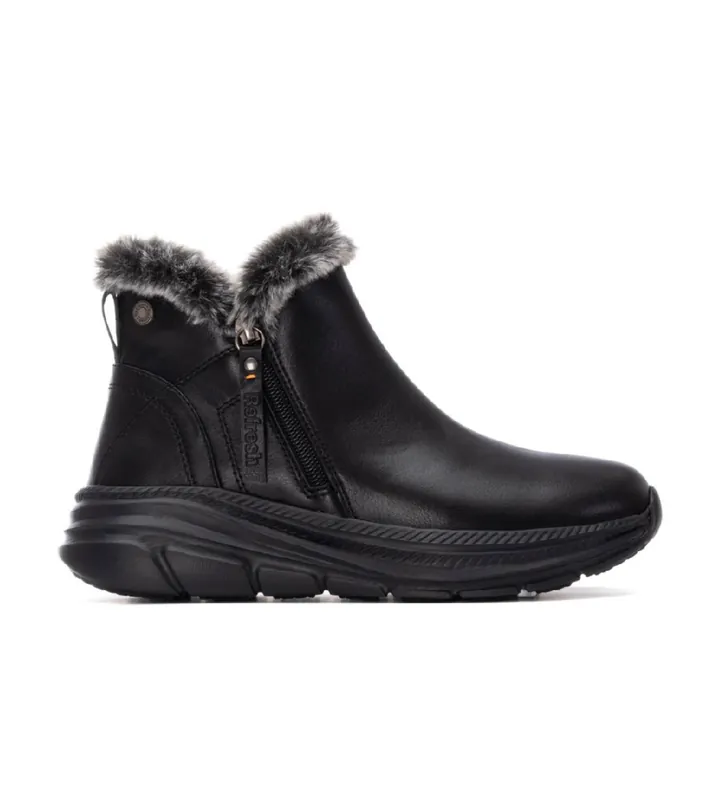 Refresh para mujer. 17320502-NEGRO Botines 173205 negro (36), Plano, Cremallera, Casual