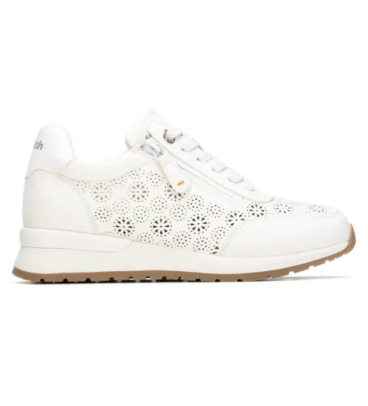 Refresh para mujer. 17513107-BLANCO Zapatillas 175131 blanco (35), Plano, Cremallera, Casual