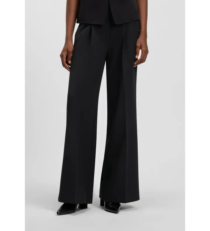 BOSS para mujer. 50545580 Pantalón Tiwi2 negro (32), Casual, Poliéster