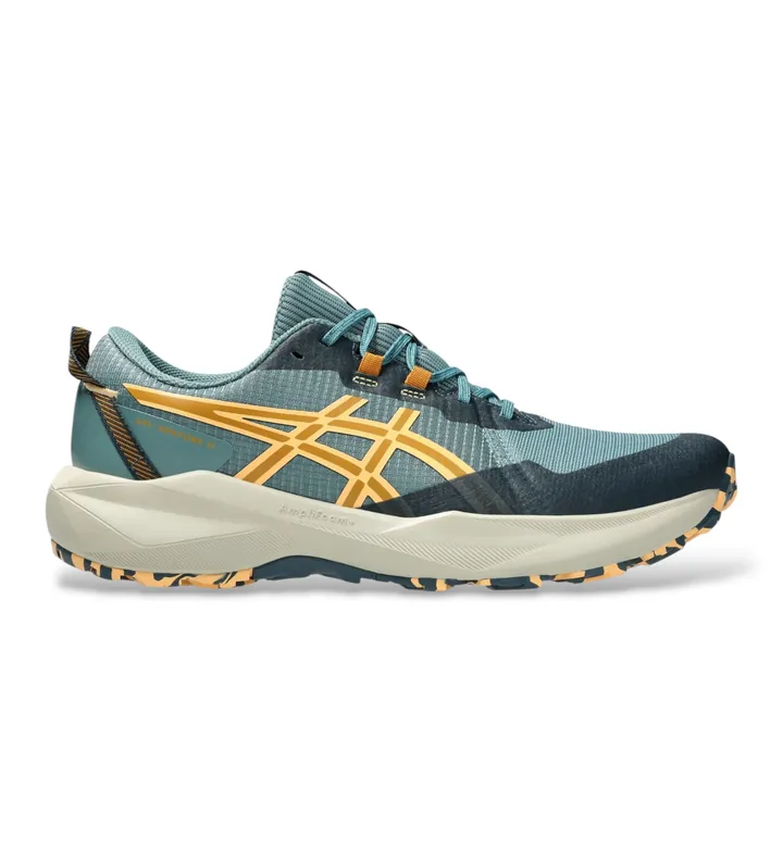Asics para hombre. 1011C160 Zapatillas Gel Venture 11 verde (40.5), Plano, Cordones, Casual, Deportivo, Running, Turquesa