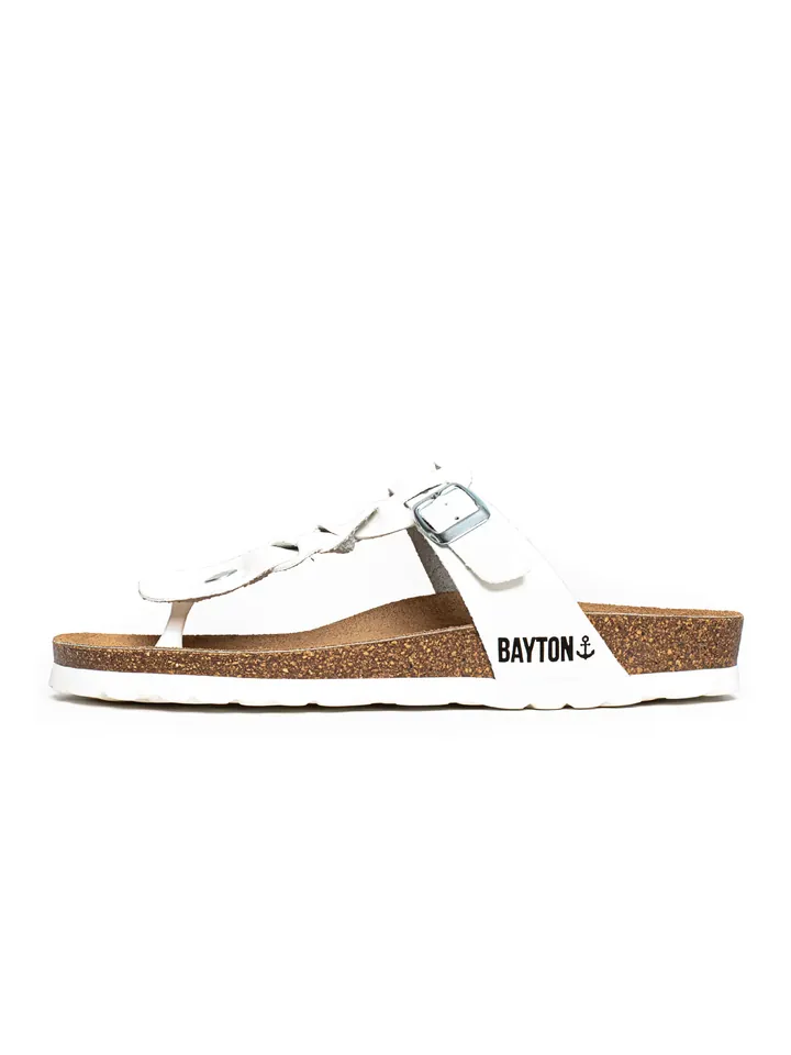 Bayton Zapatos abiertos 'Huelva' blanco
