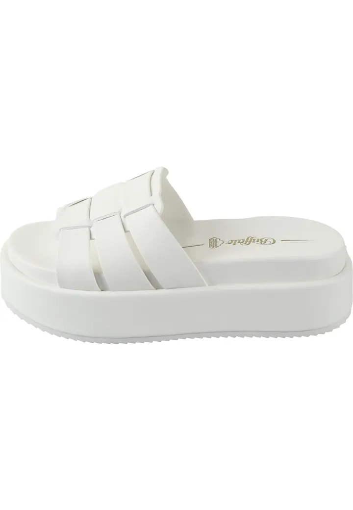 BUFFALO Zapatos abiertos blanco
