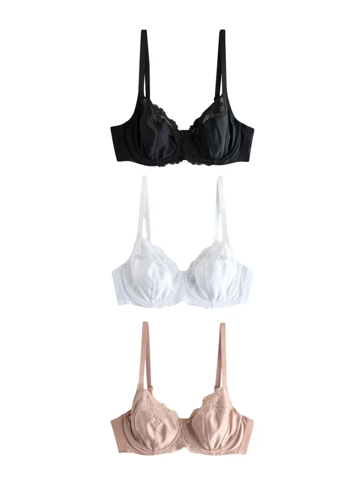 Next Sujetador  beige / negro / blanco