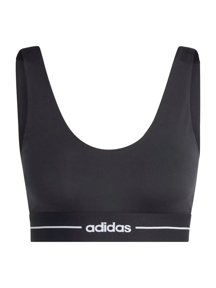 ADIDAS PERFORMANCE Sujetador deportivo 'HYG' negro / blanco