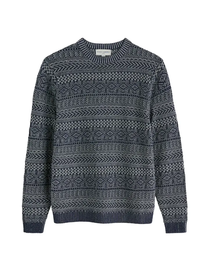 Seasalt Cornwall Jersey 'Carter Rock'  gris