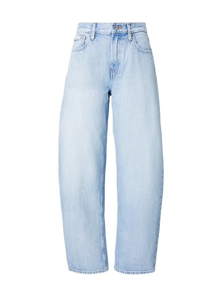 Calvin Klein Jeans Vaquero 'Faded Relaxed Barrel Leg' azul claro