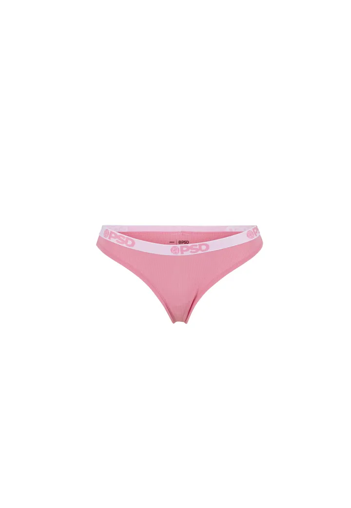 PSD Tanga  rosa claro / blanco