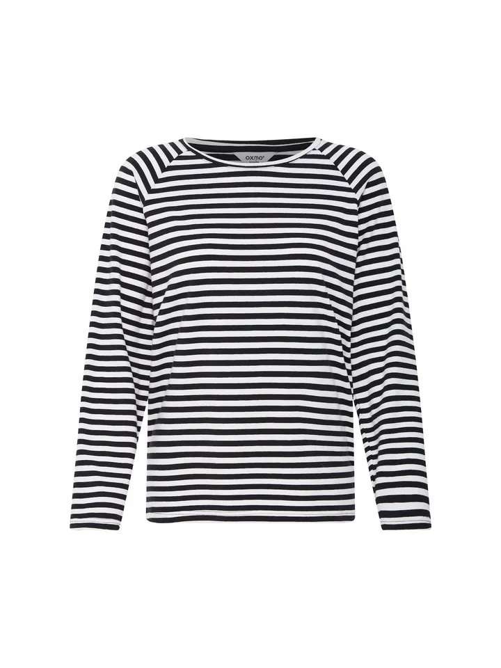 Oxmo Sudadera ' OXNPubby ' negro / blanco