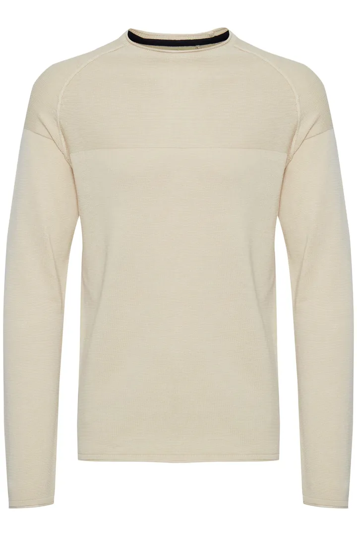 BLEND Jersey 'ADRIANO'  beige