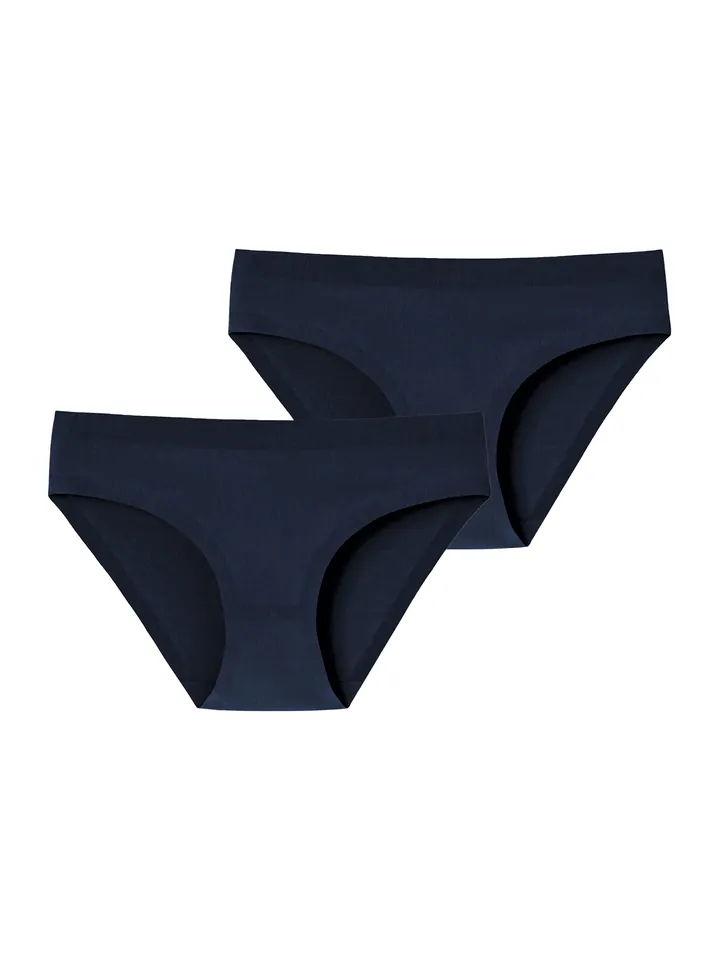 SCHIESSER Braga 'Invisible Cotton' azul noche