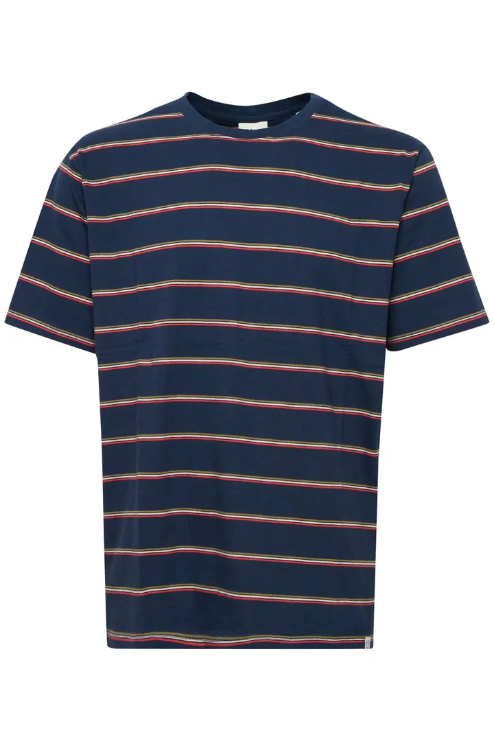 !Solid Camiseta azul / verde / rojo / blanco