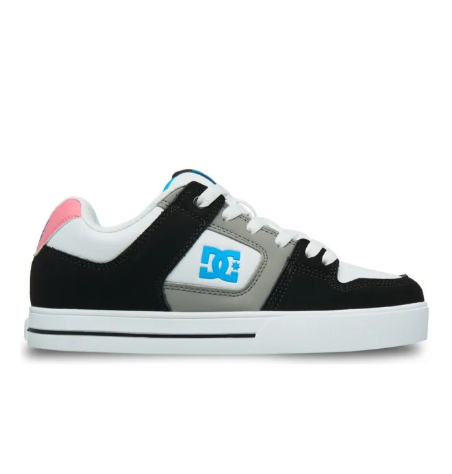 Pure - Zapatillas de piel Negro Mujer