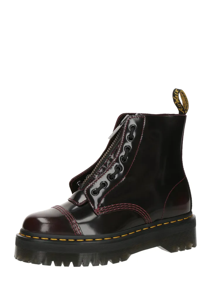 Dr. Martens Botines con cordones 'Sinclair'  rojo vino