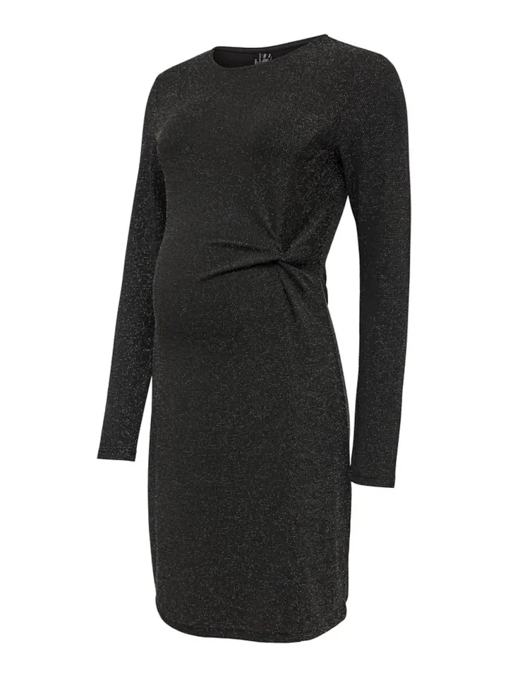 Vero Moda Maternity Vestido 'KANVA' negro moteado