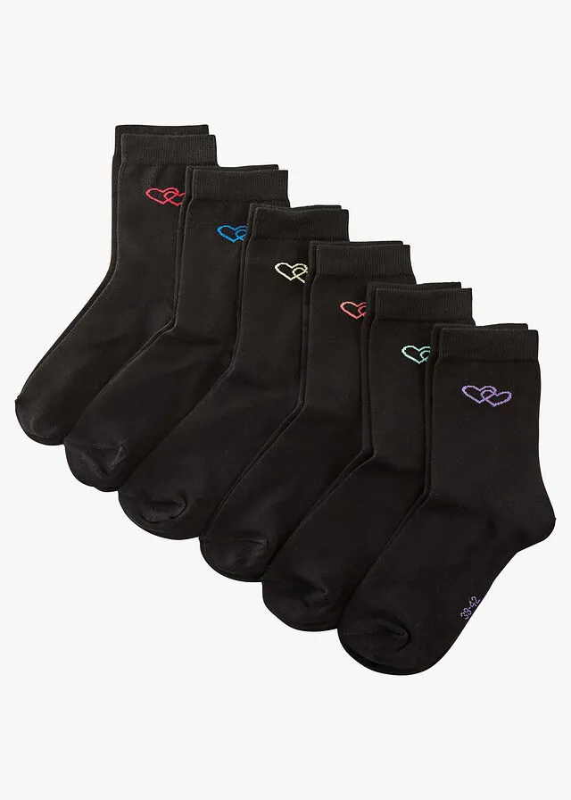 Calcetines de algodón orgánico (6 unidades)