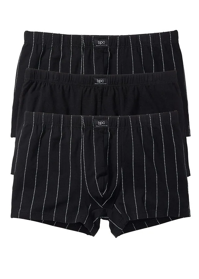 Boxers ajustados de algodón (3 unidades)