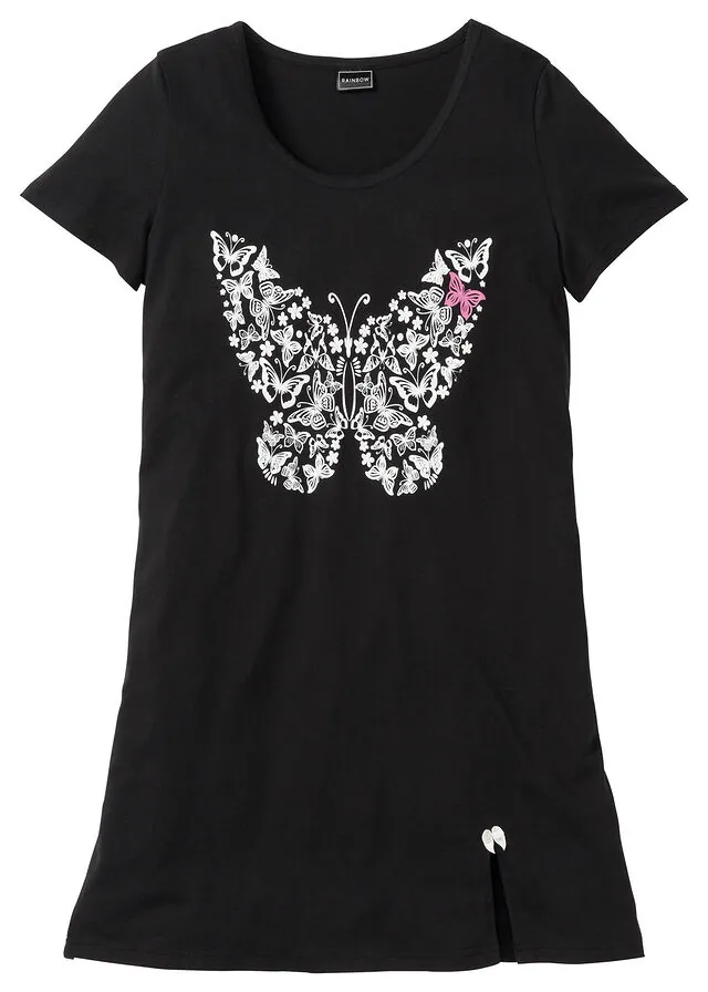 Camisón corto de algodón orgánico