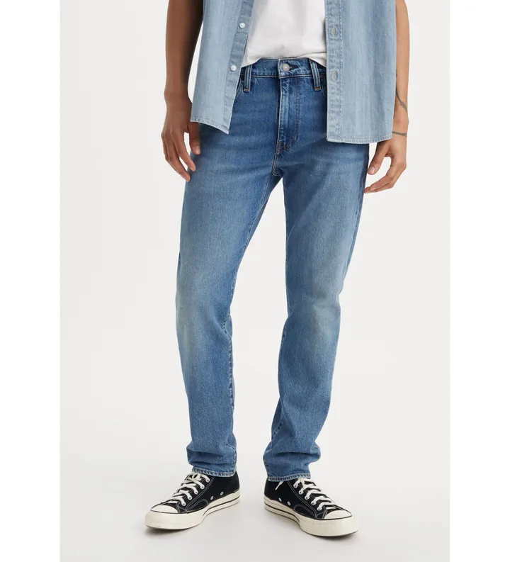 Levi's para hombre. 29507-1481 Jeans 502 Tapered azul (29/32), Casual, Algodón, Denim